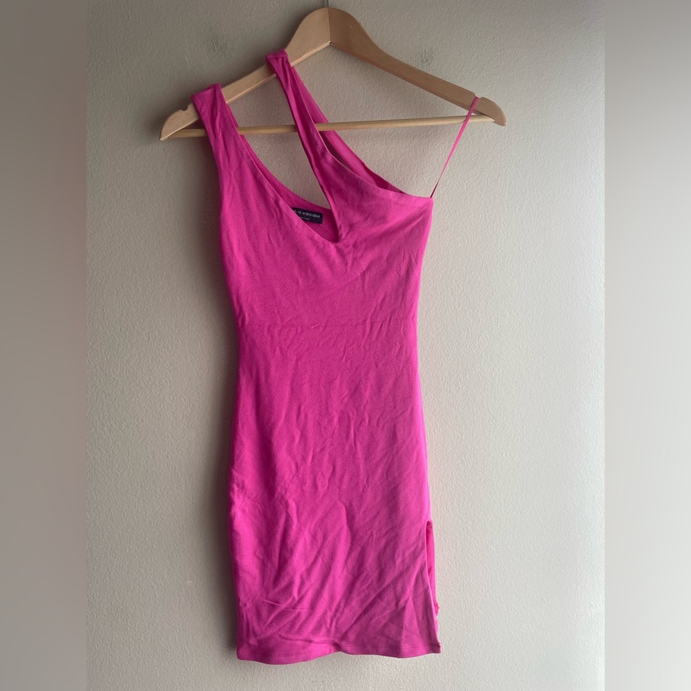 New Naked Wardrobe Women Pink Mini Dress Size Small
